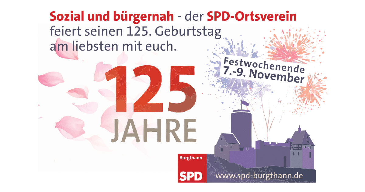 125 Jahre SPD Burgthann: Konzert mit dem HildegardPohl_Trio